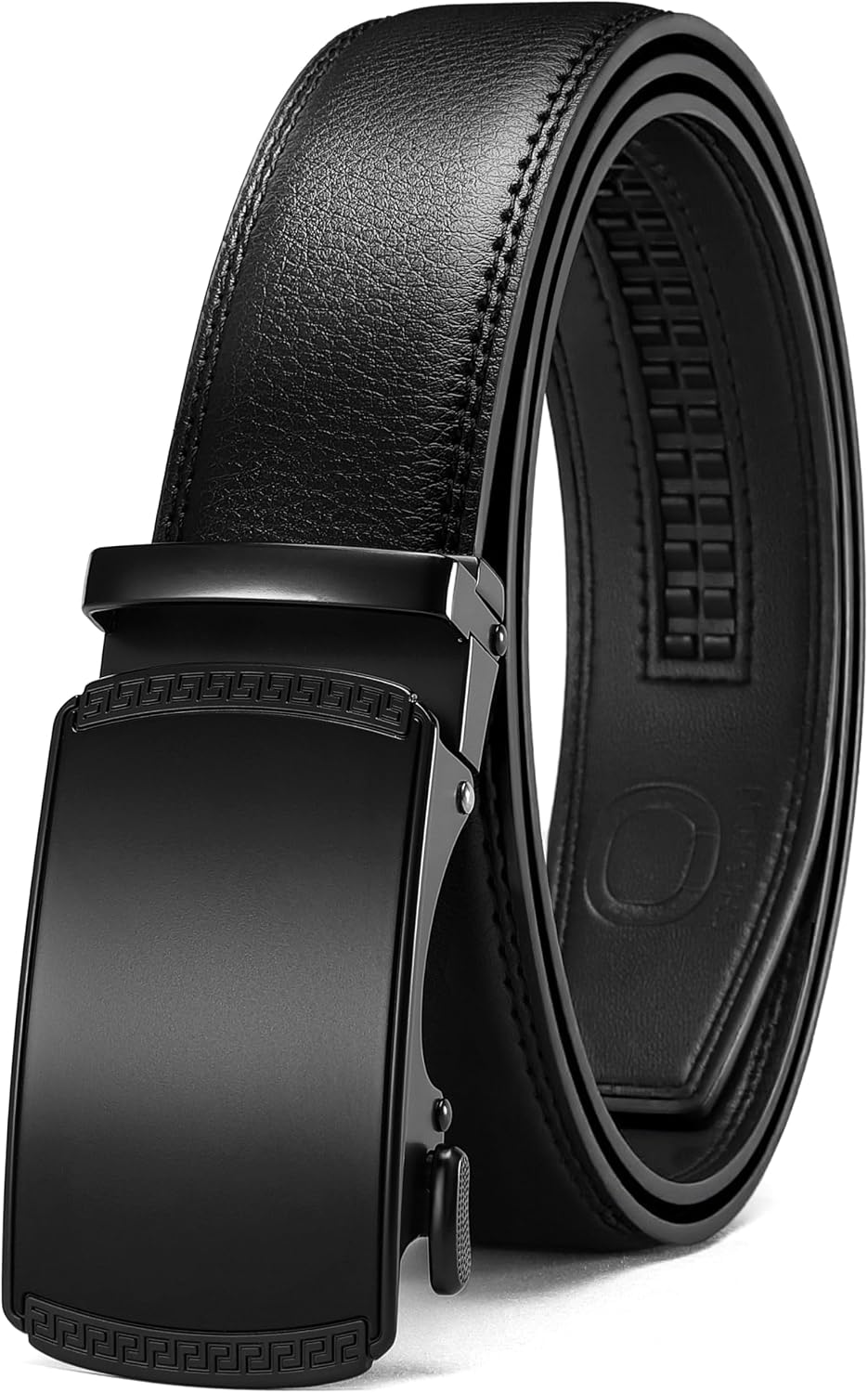 CHAOREN Men's Leather Ratchet Belt - Customizable Fit (35mm) Jansha Store