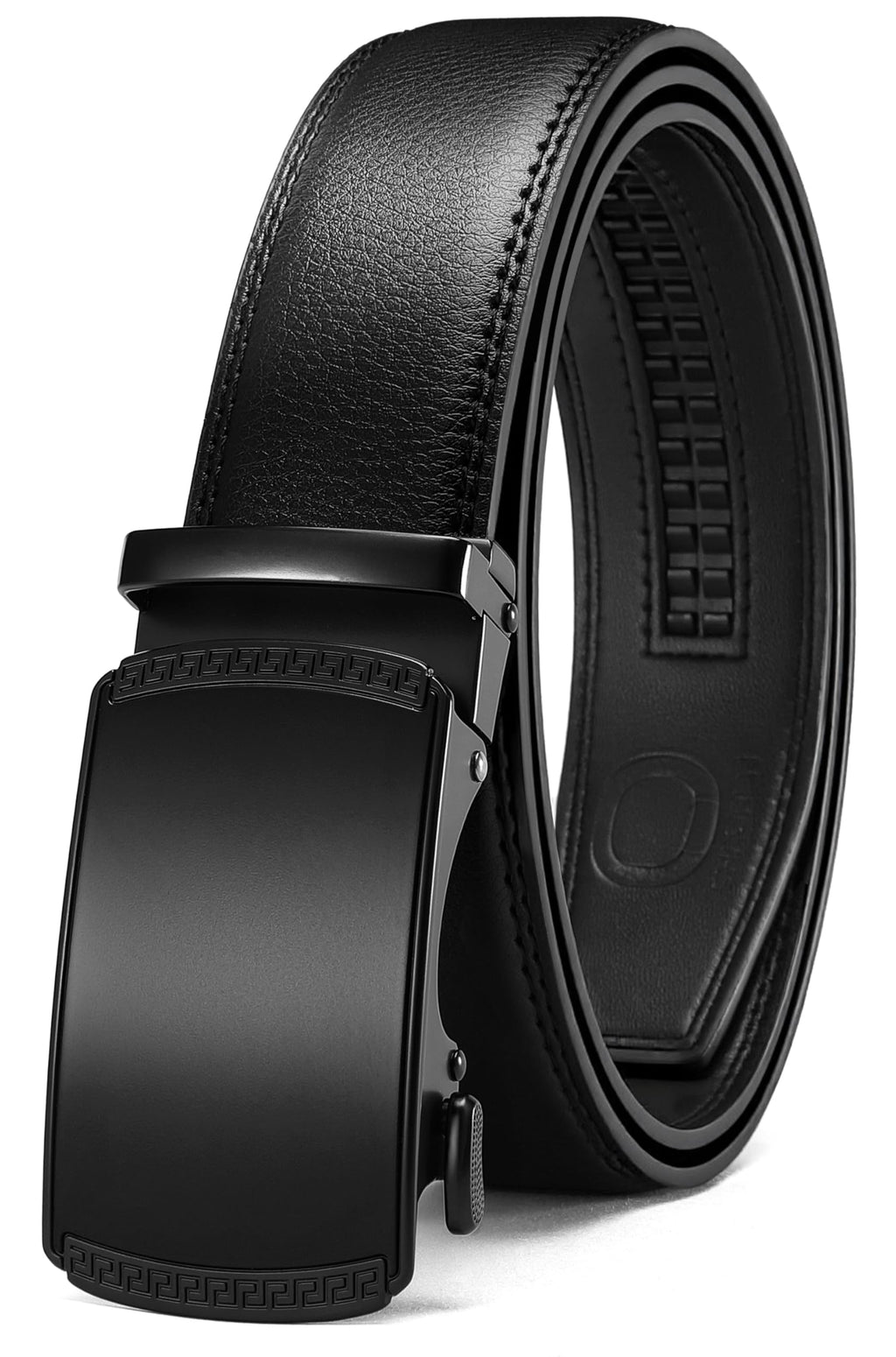 CHAOREN Men's Leather Ratchet Belt - Customizable Fit (35mm) Jansha Store
