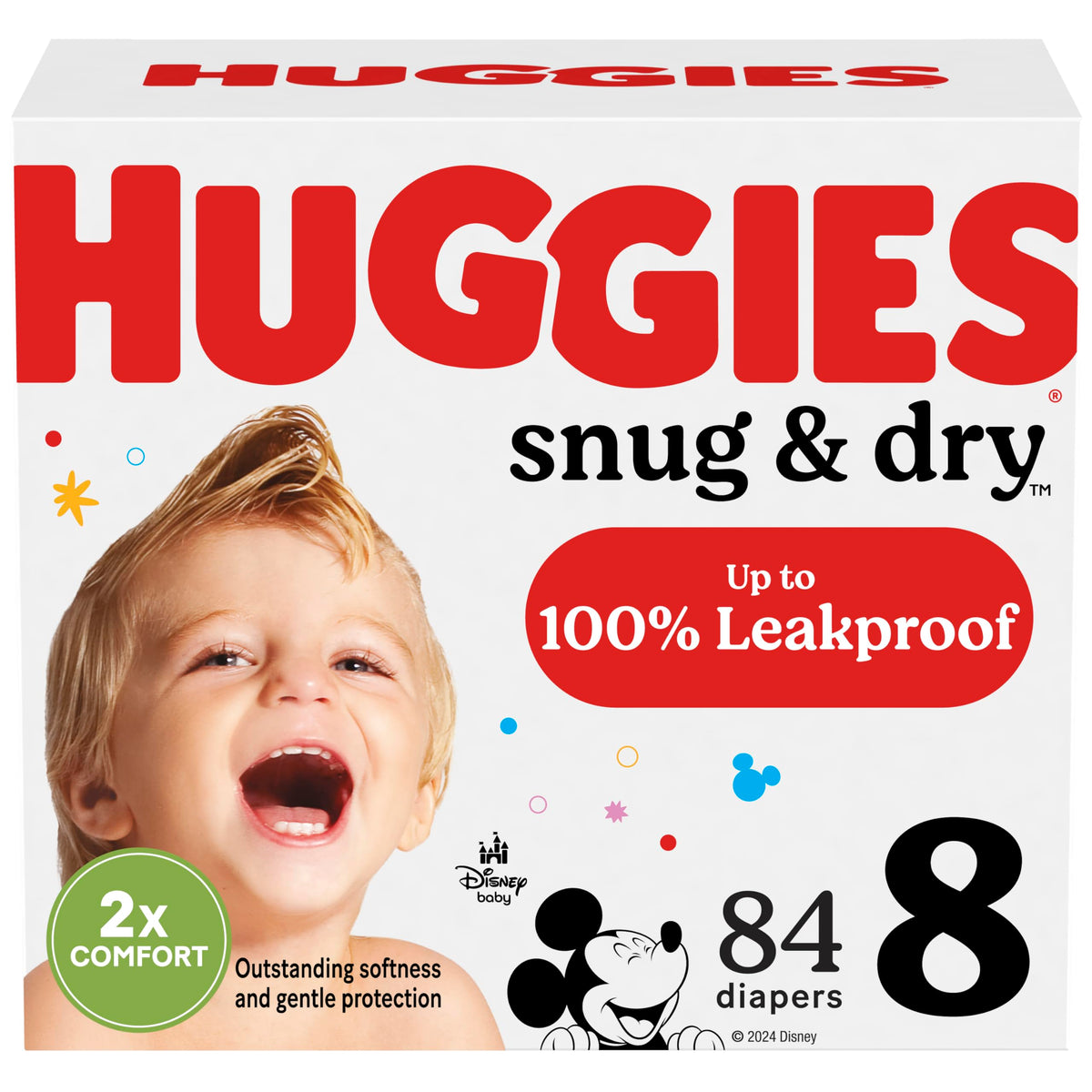 Huggies Snug & Dry Diapers Size 1, 44 Count Jansha Store