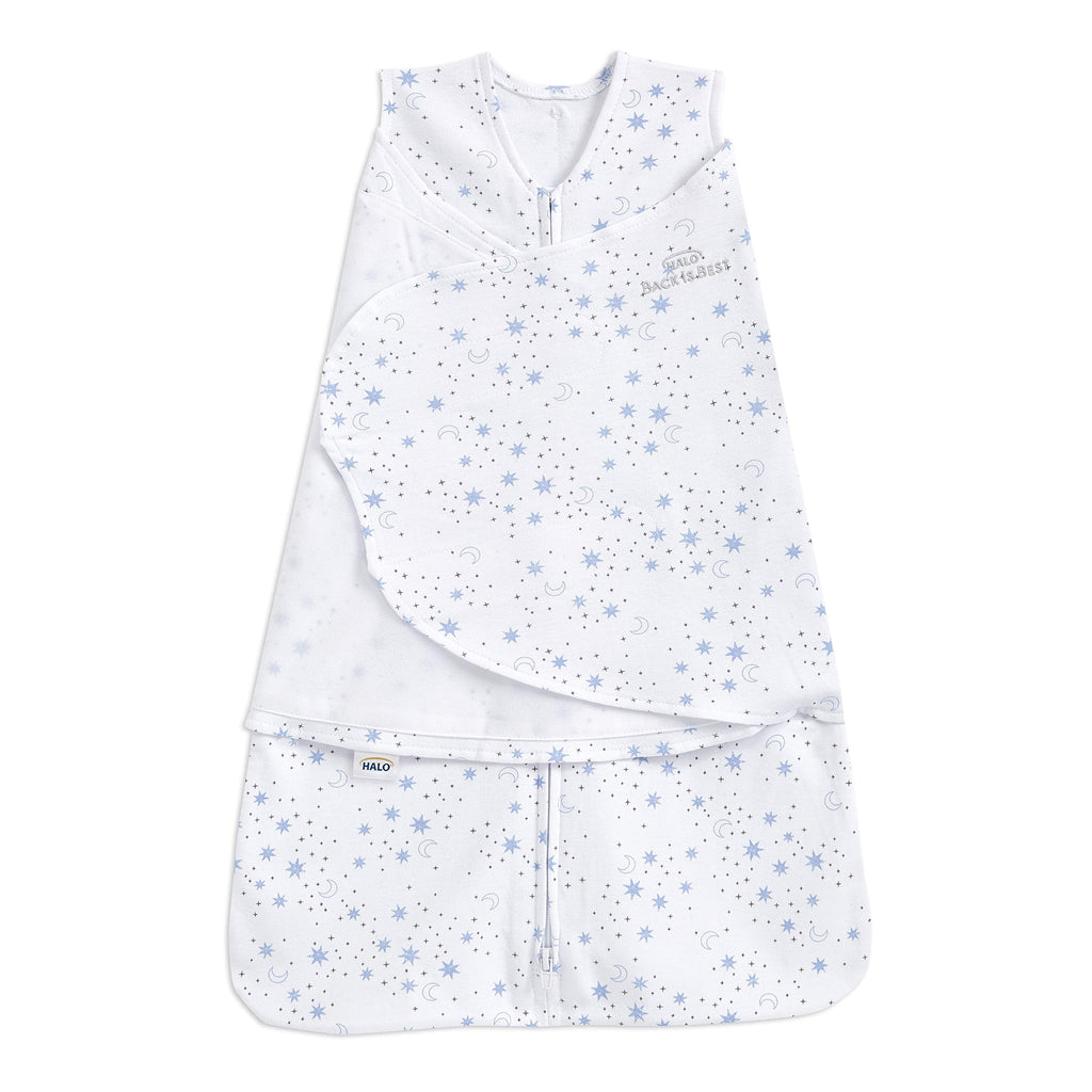 HALO SleepSack Swaddle | Cotton | 1.5 TOG | 6-12 lbs |Floral Stripe Jansha Store