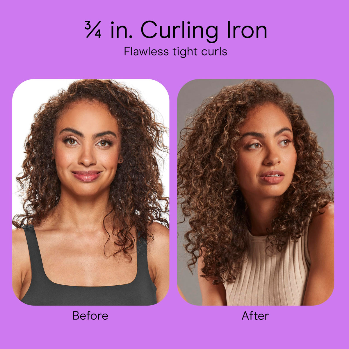 Conair Curling Iron, Double Ceramic, 1/2-in. Barrel, White/Rose Gold Jansha Store