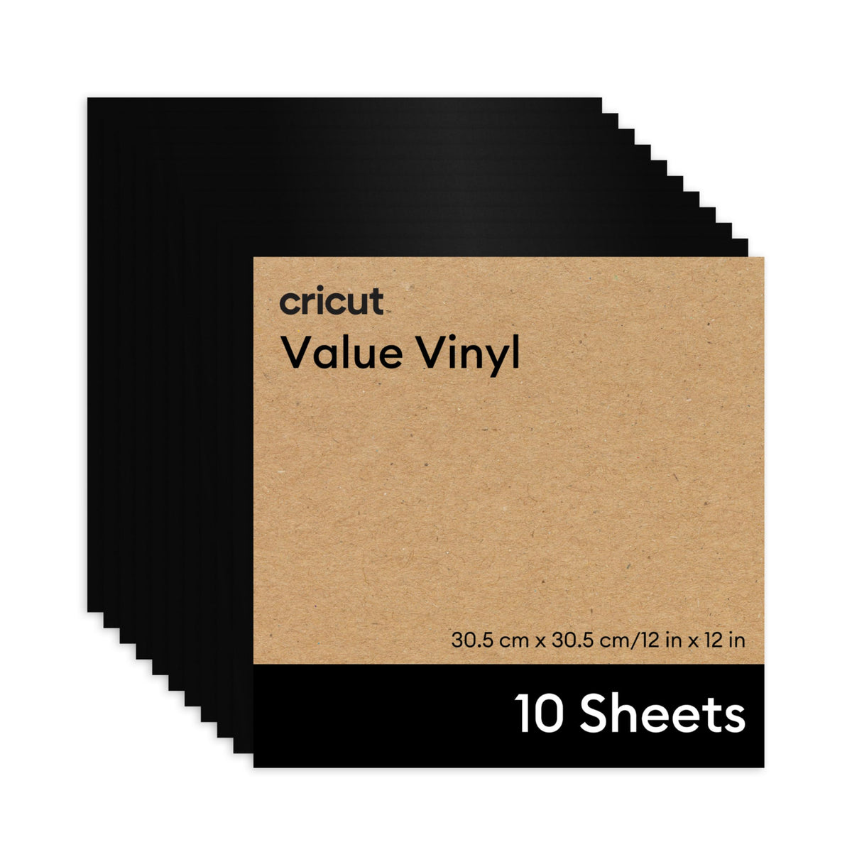 Cricut® Value Permanent Vinyl, White (12 in x 10 ft) Jansha Store
