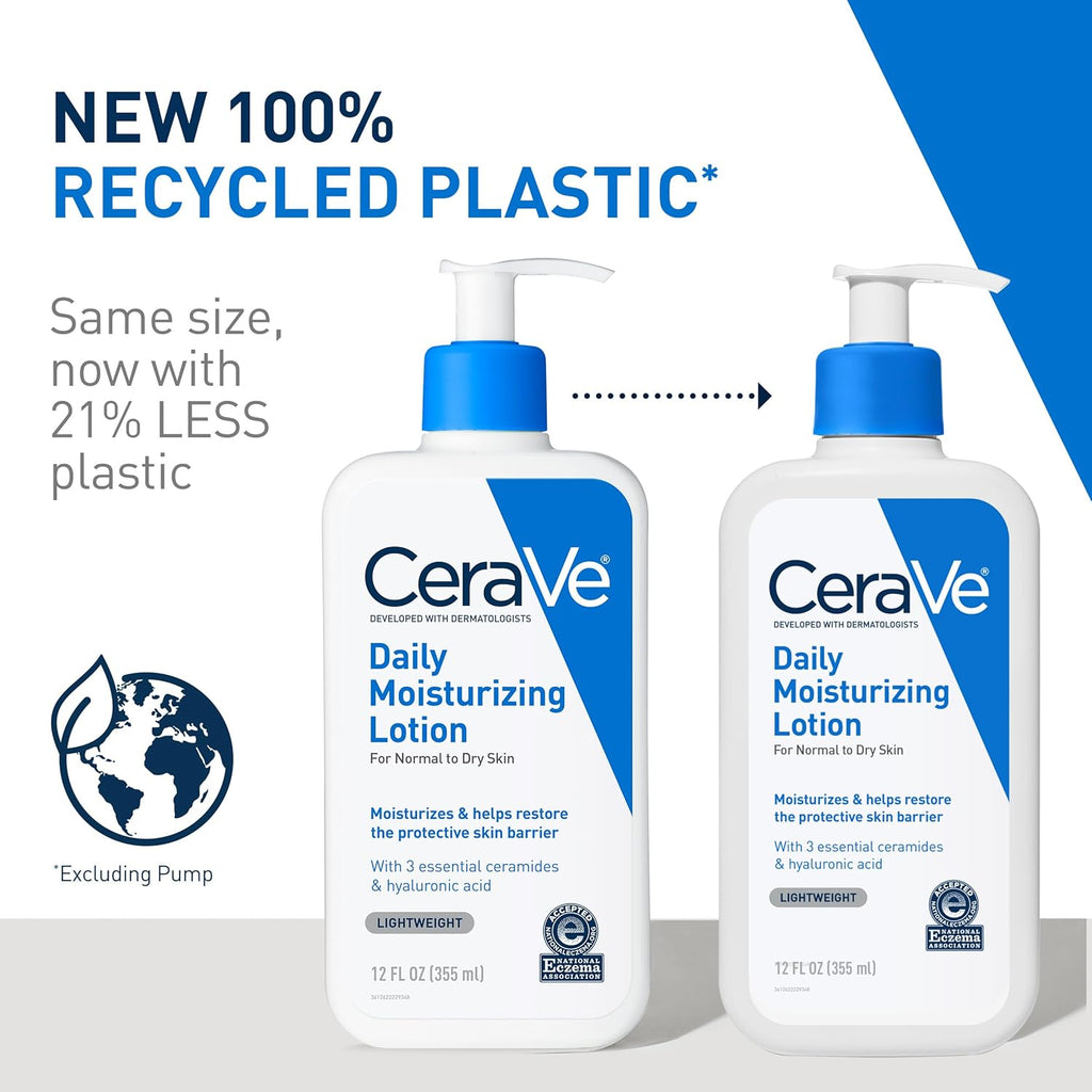 CeraVe Daily Moisturizing Lotion, Face and Body Lotion, Skin care, 19oz Jansha Store