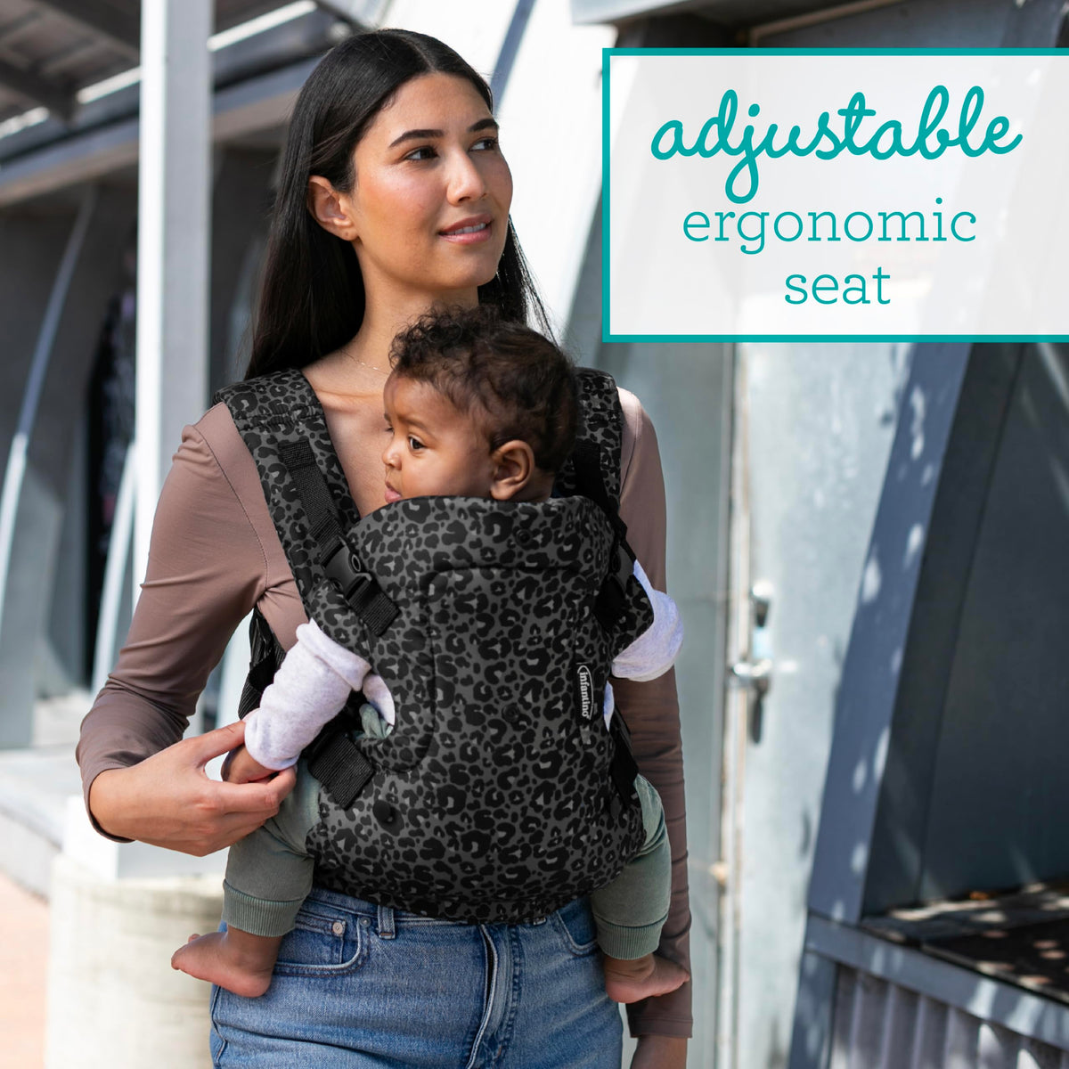 Infantino Flip 4-in-1 Baby Carrier Convertible Ergonomic, Rainbow Jansha Store
