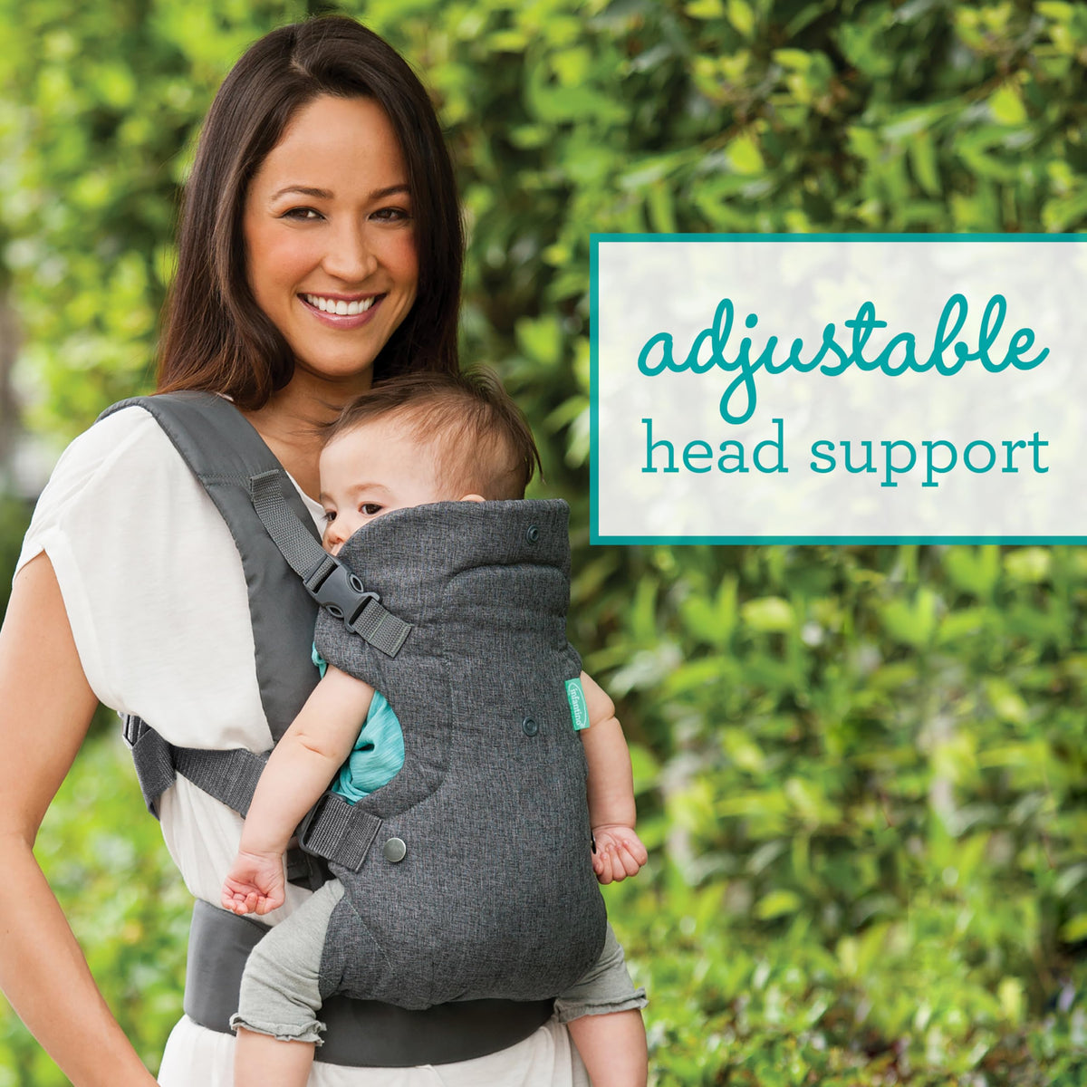 Infantino Flip 4-in-1 Baby Carrier Convertible Ergonomic, Rainbow Jansha Store