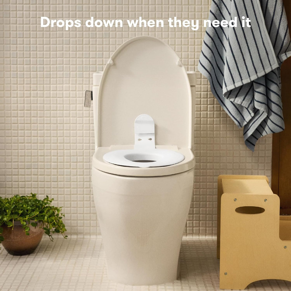 Frida Baby Drop Down Potty Training Seat for Toddlers & Kids, Easy to Clean Jansha Store