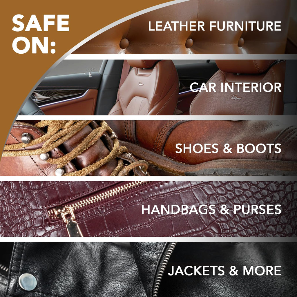 Weiman Leather Cleaner, Conditioner & Protector, Car Interior & Furniture Jansha Store