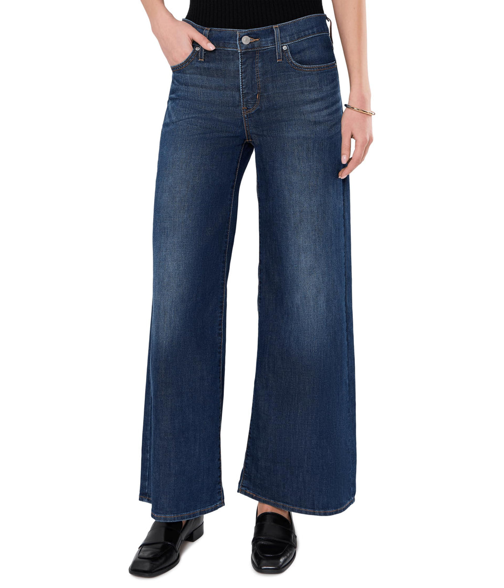 Levi's Women's 318 Shaping Wide-Leg Jeans Jansha Store