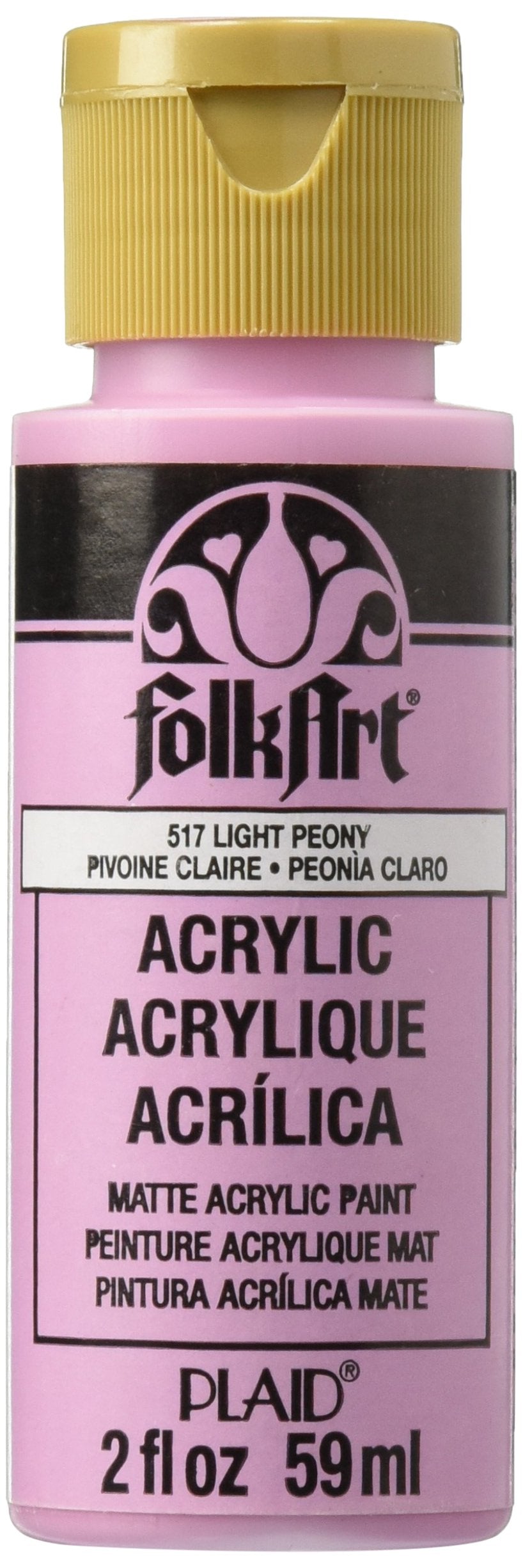 FolkArt Acrylic Paint in Assorted Colors (2 oz), 2559, Coffee Latte Jansha Store