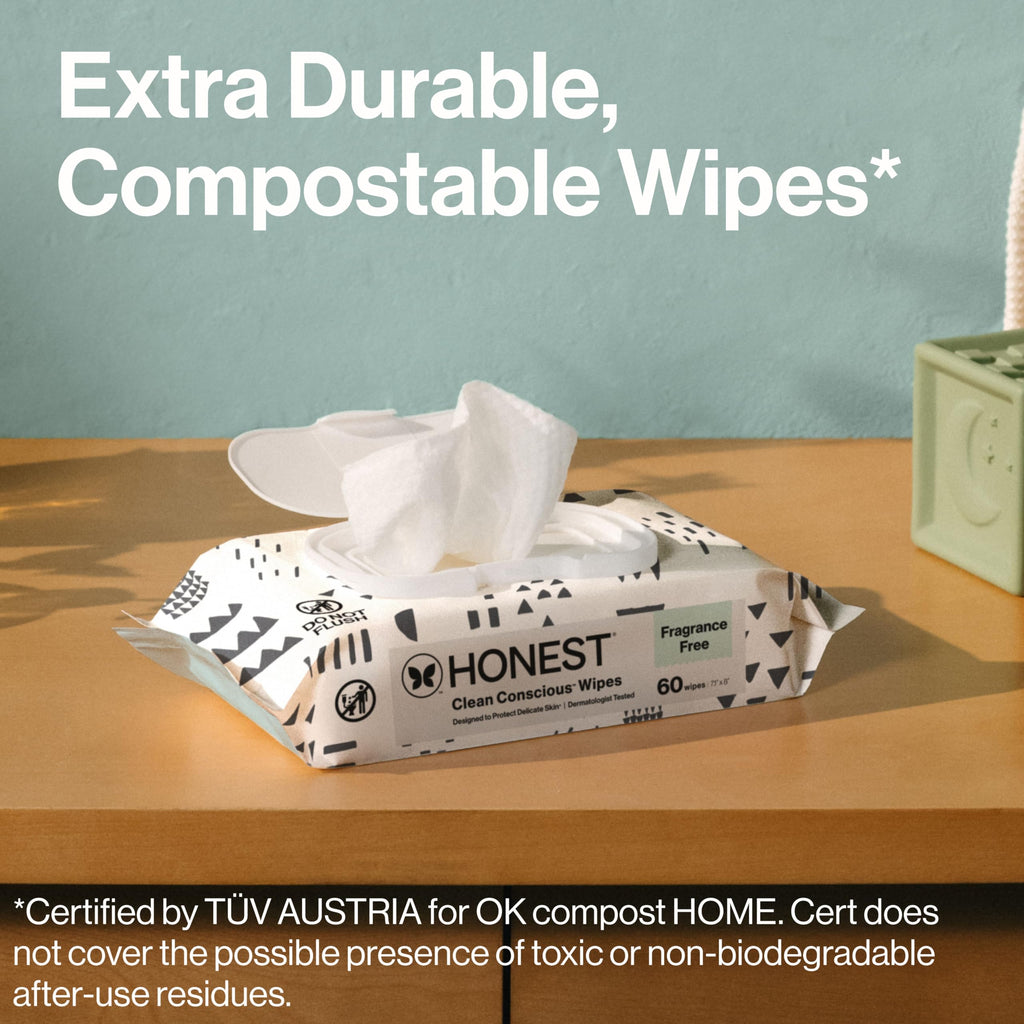 The Honest Company Multi-Use Baby Wipes, Pattern Play, 720 Count Jansha Store
