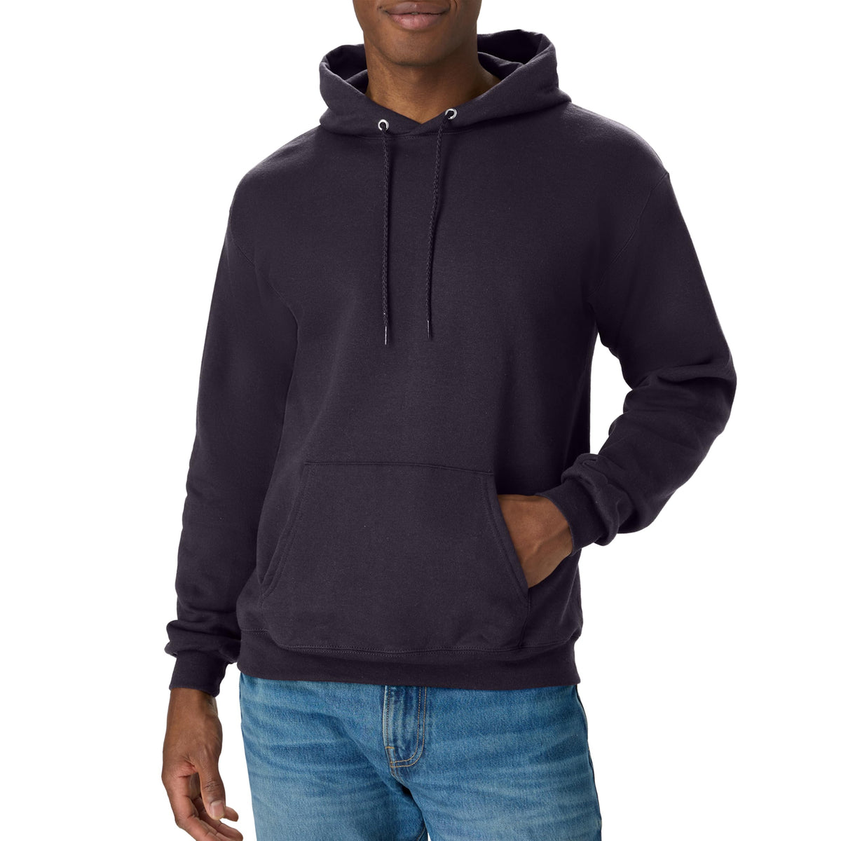 Hanes Men's Hoodie - EcoSmart Fleece Hooded Sweatshirt for Men & Women - Midweight Fleece - Big & Tall Available Jansha Store