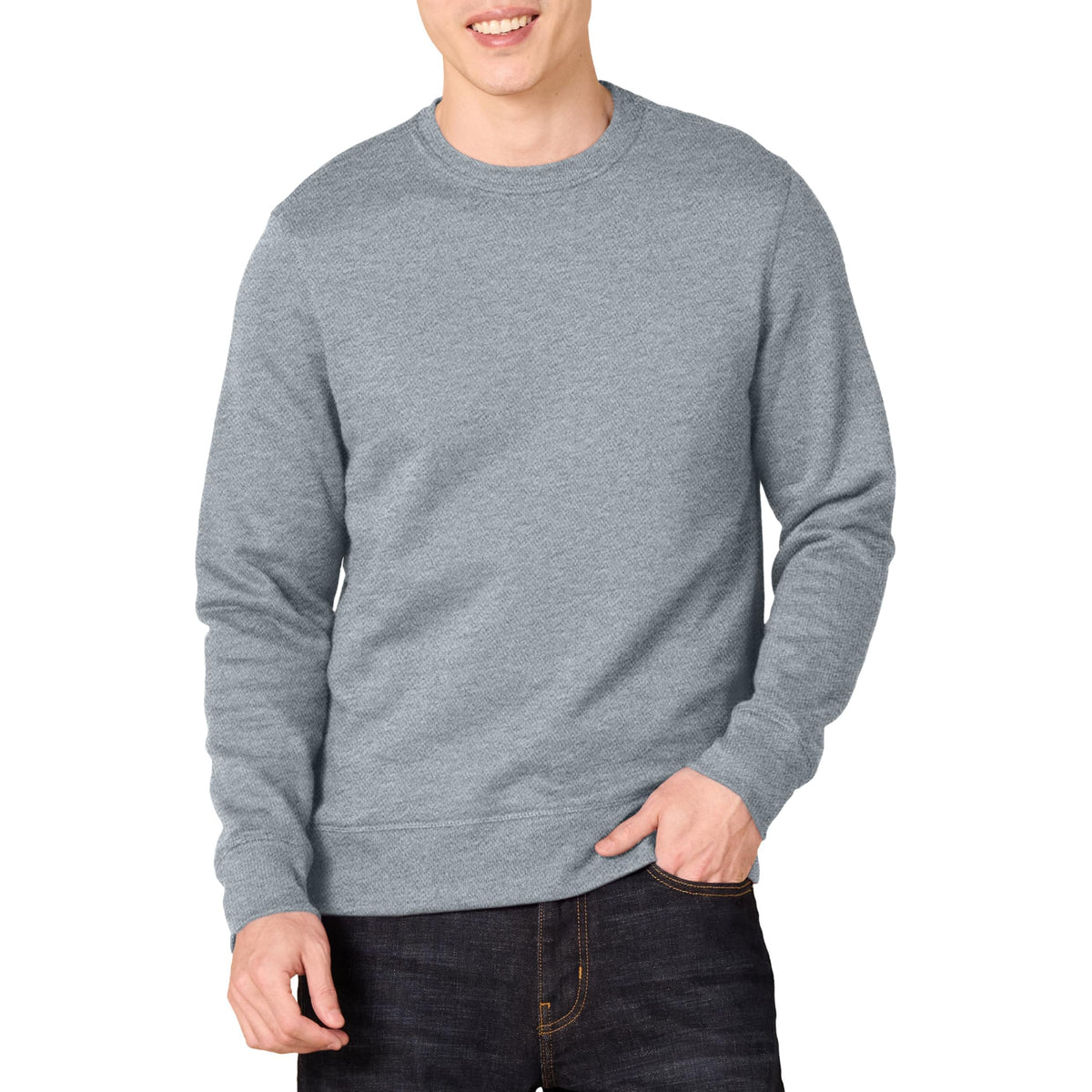 Amazon Essentials Men's Crewneck Fleece Sweatshirt Jansha Store