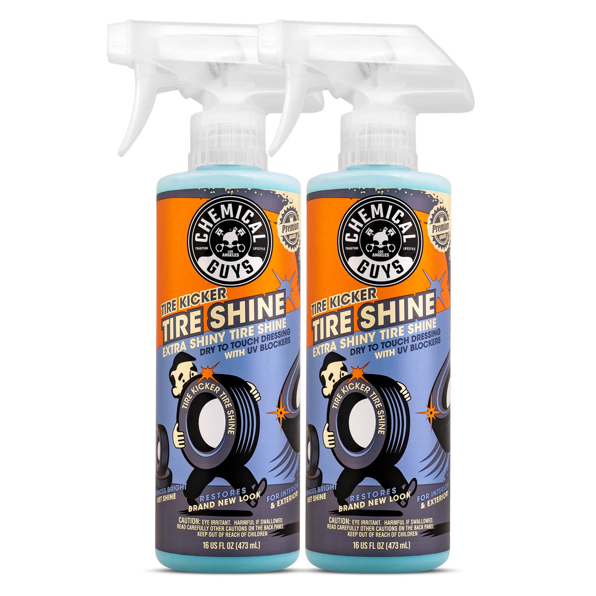 Chemical Guys, Tire Kicker Extra Glossy Tire Shine for Rubber & Trim, 16 oz Jansha Store