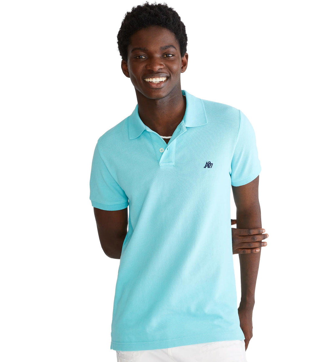 AEROPOSTALE Men's Uniform Polo Short Sleeve Jansha Store