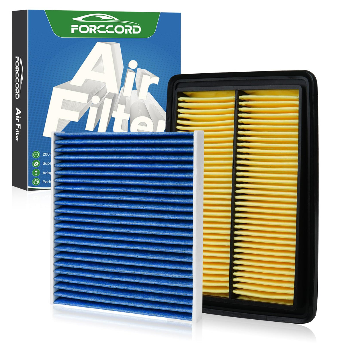 Cabin & Engine Air Filter Kit for Hyundai Elantra 2021-2026 (1.6L/2.0L Gas) Jansha Store