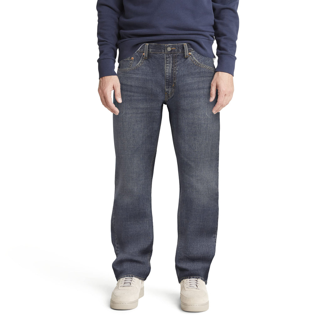 Levi Strauss Signature Gold Men's Relaxed Fit Flex Jeans Jansha Store