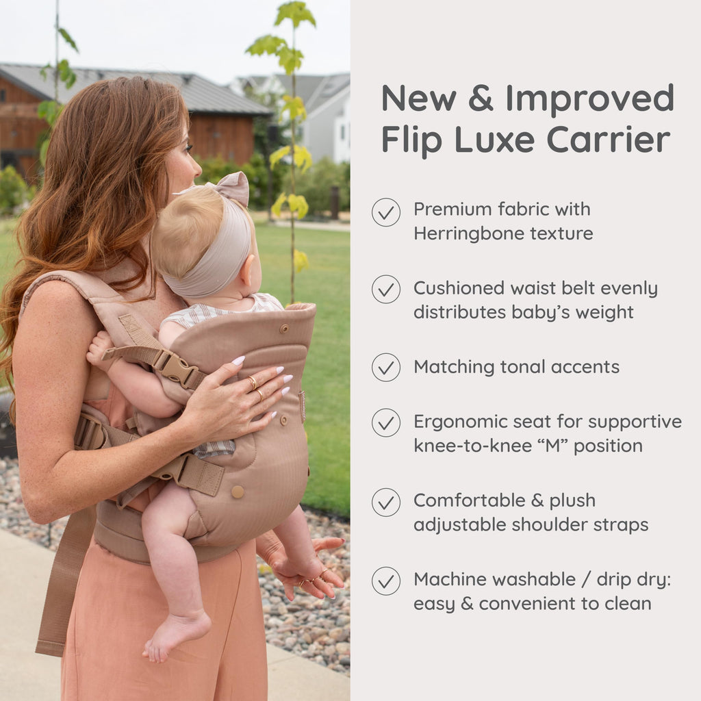 Infantino Flip 4-in-1 Baby Carrier Convertible Ergonomic, Rainbow Jansha Store