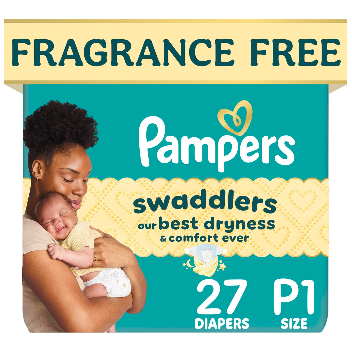 Swaddlers Diapers, Size 4 (15-34 lbs), 150 Count, Fragrance Free, Hypoallergenic, Absorbent, Pediatrician Recommended, Skin Safe Jansha Store