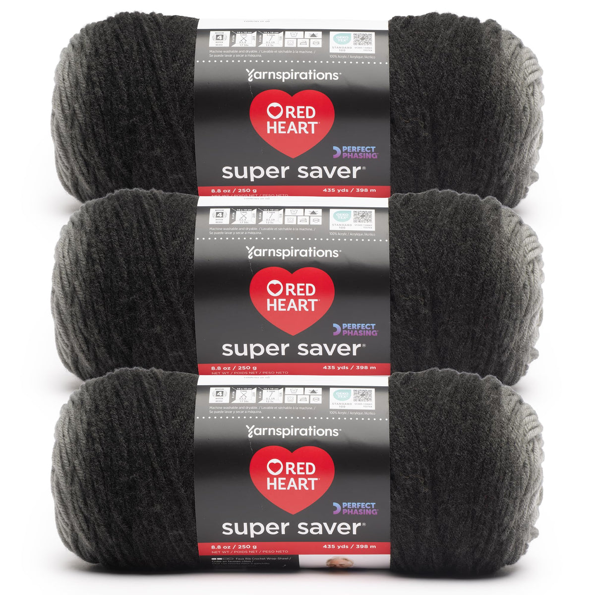 Red Heart E300 Super Saver Economy Yarn, Paddy Green Jansha Store