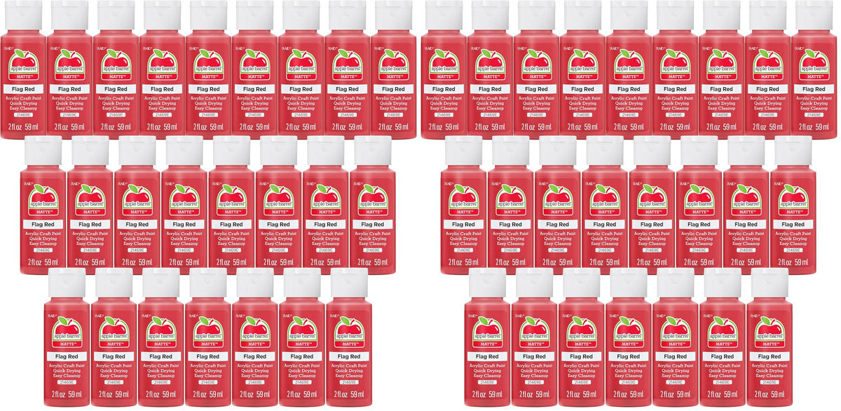 Apple Barrel Acrylic Paint in Assorted Colors (2 Ounce), 20503 White Jansha Store