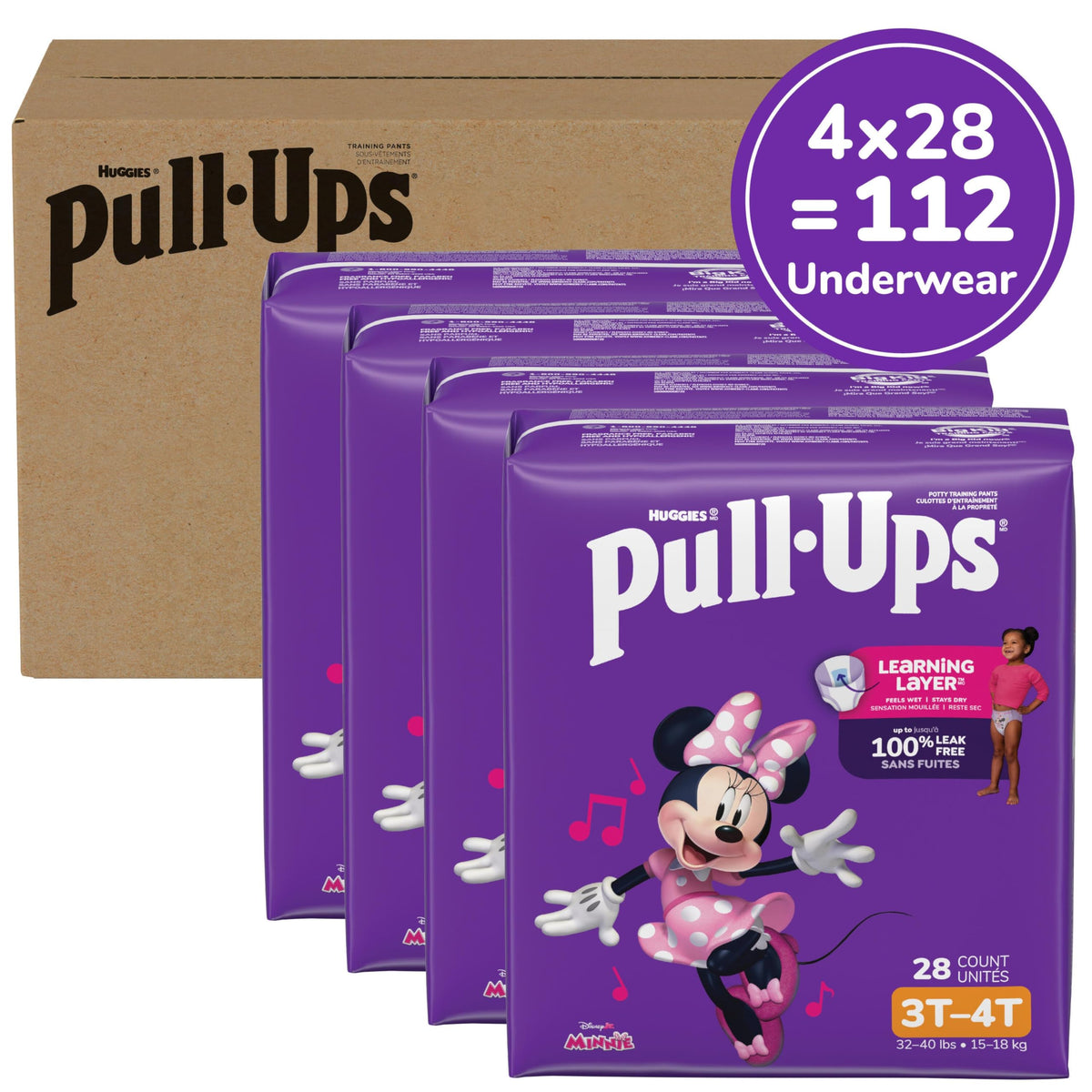 Pull-Ups Girls' Potty Training Pants, Size 5T-6T, 80 Count Jansha Store