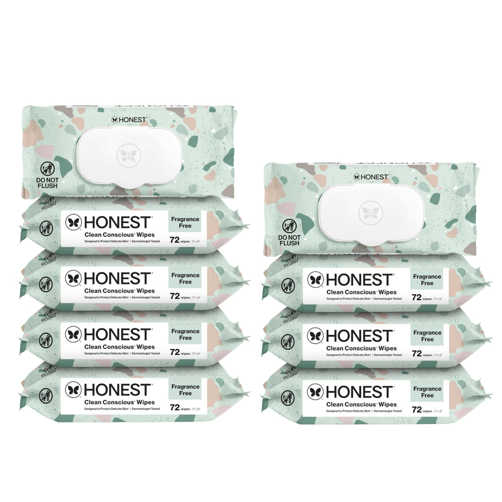 The Honest Company Multi-Use Baby Wipes, Pattern Play, 720 Count Jansha Store