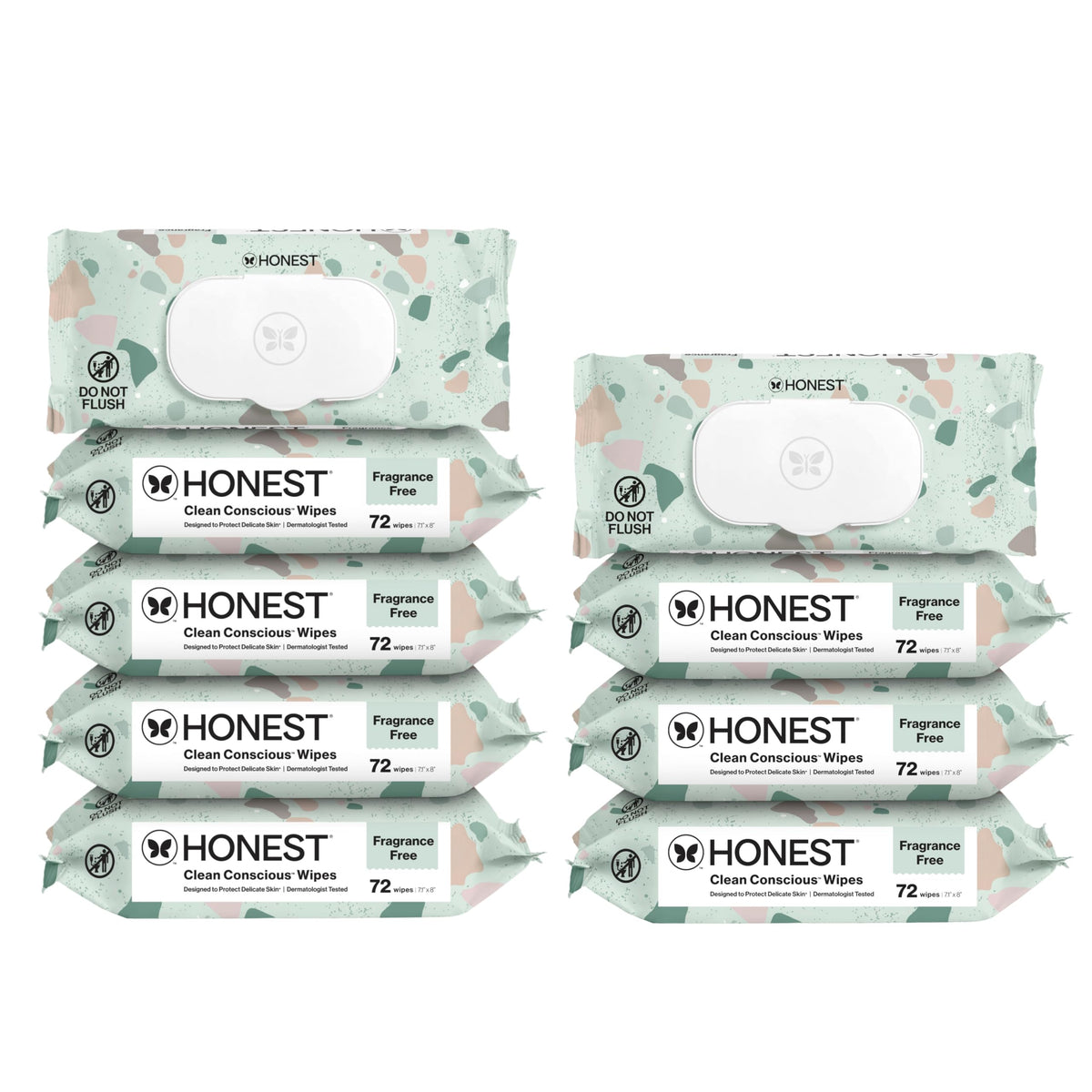 The Honest Company Multi-Use Baby Wipes, Pattern Play, 720 Count Jansha Store