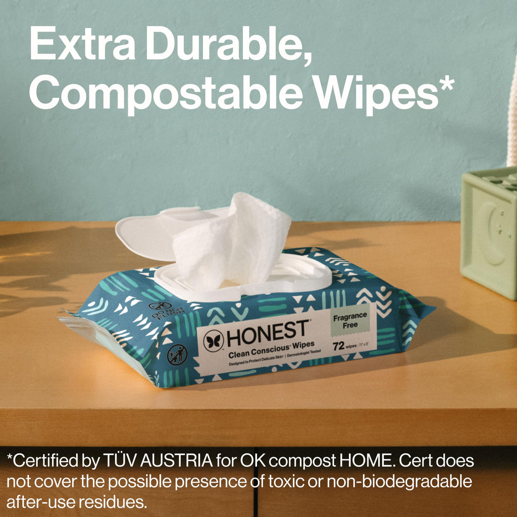 The Honest Company Multi-Use Baby Wipes, Pattern Play, 720 Count Jansha Store