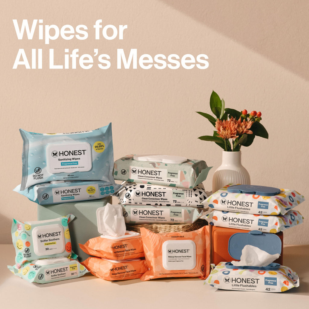 The Honest Company Multi-Use Baby Wipes, Pattern Play, 720 Count Jansha Store