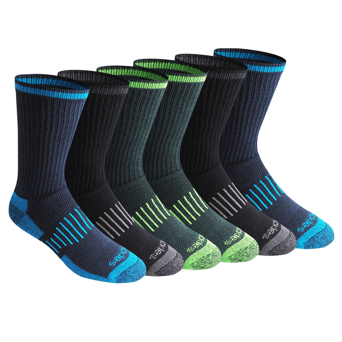 Dickies Men's Dri-tech Original Moisture Control Crew Socks, Available in M-xxl (6, 12, 18 Pairs) Jansha Store