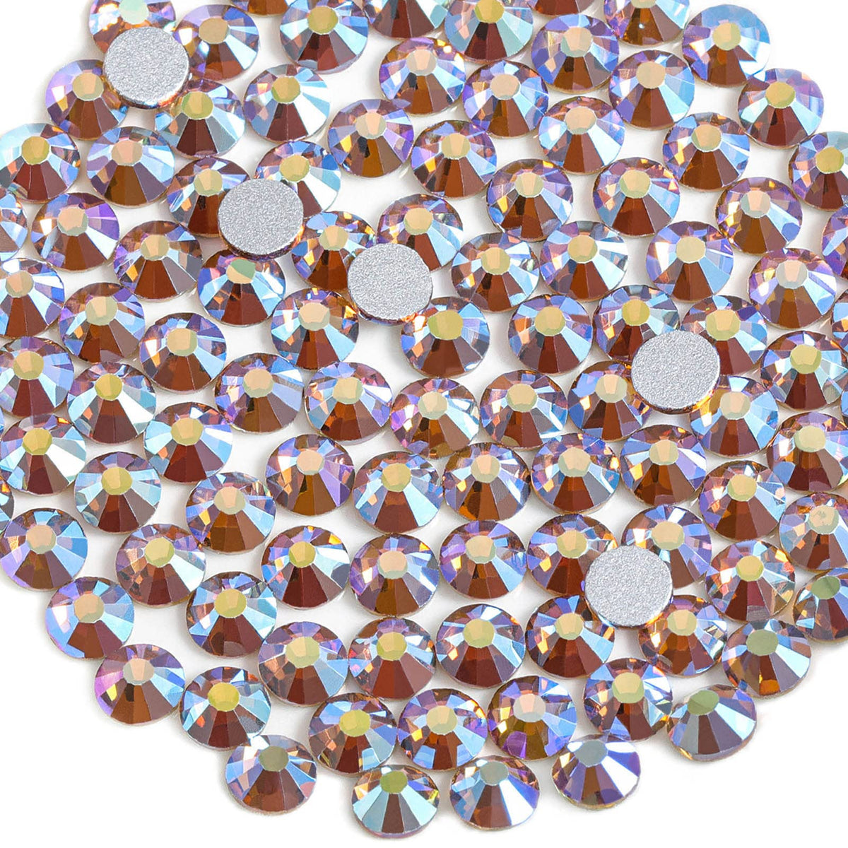 Beadsland Flat Back Crystal Rhinestones,Crystal AB, SS20, 1440pcs Jansha Store