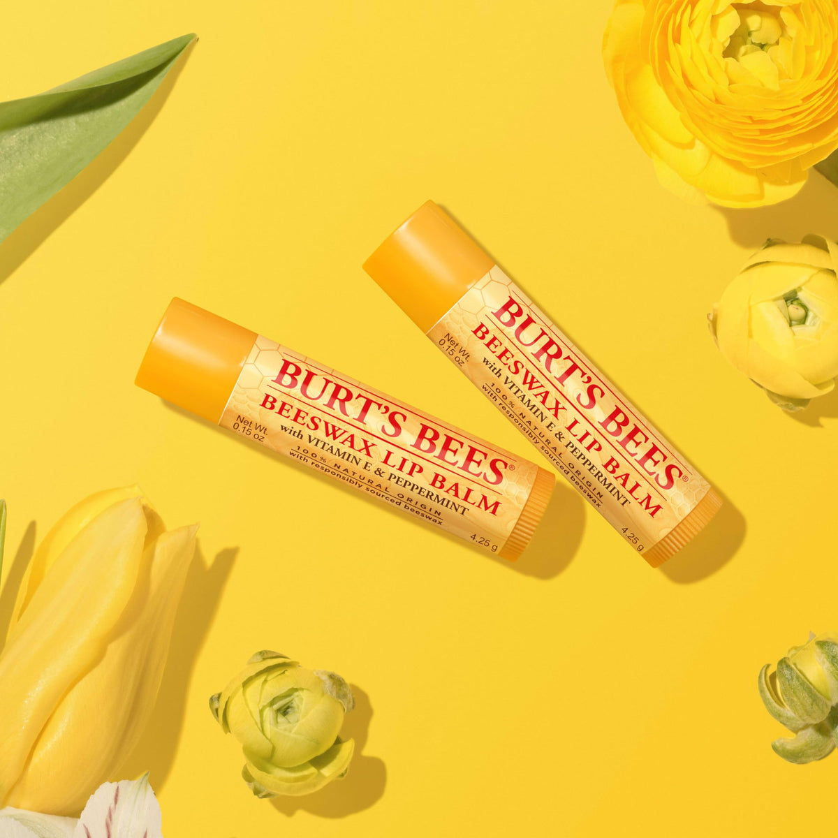 Burt's Bees Lip Balm, Pomegranate, 0.15 oz., 4 Tubes Jansha Store