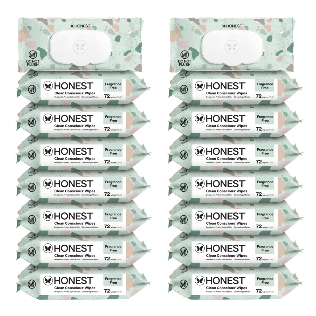 The Honest Company Multi-Use Baby Wipes, Pattern Play, 720 Count Jansha Store