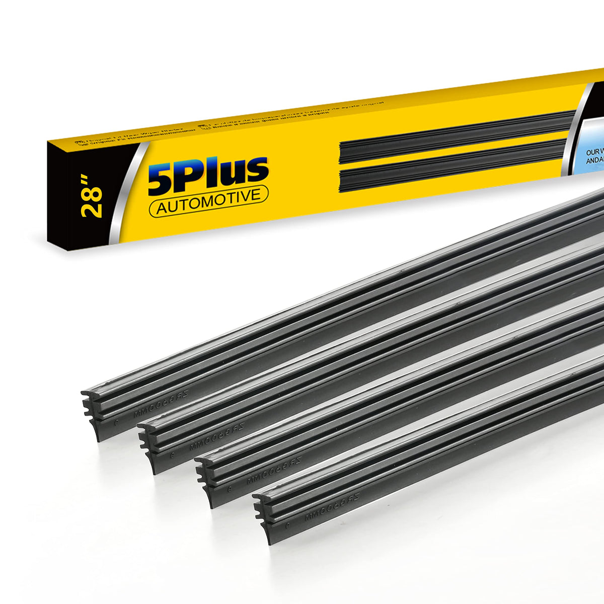 5 PLUS 20" Wiper Blades 2 Pack for J/U HOOK Front Arms,Premium All-Seasons Jansha Store