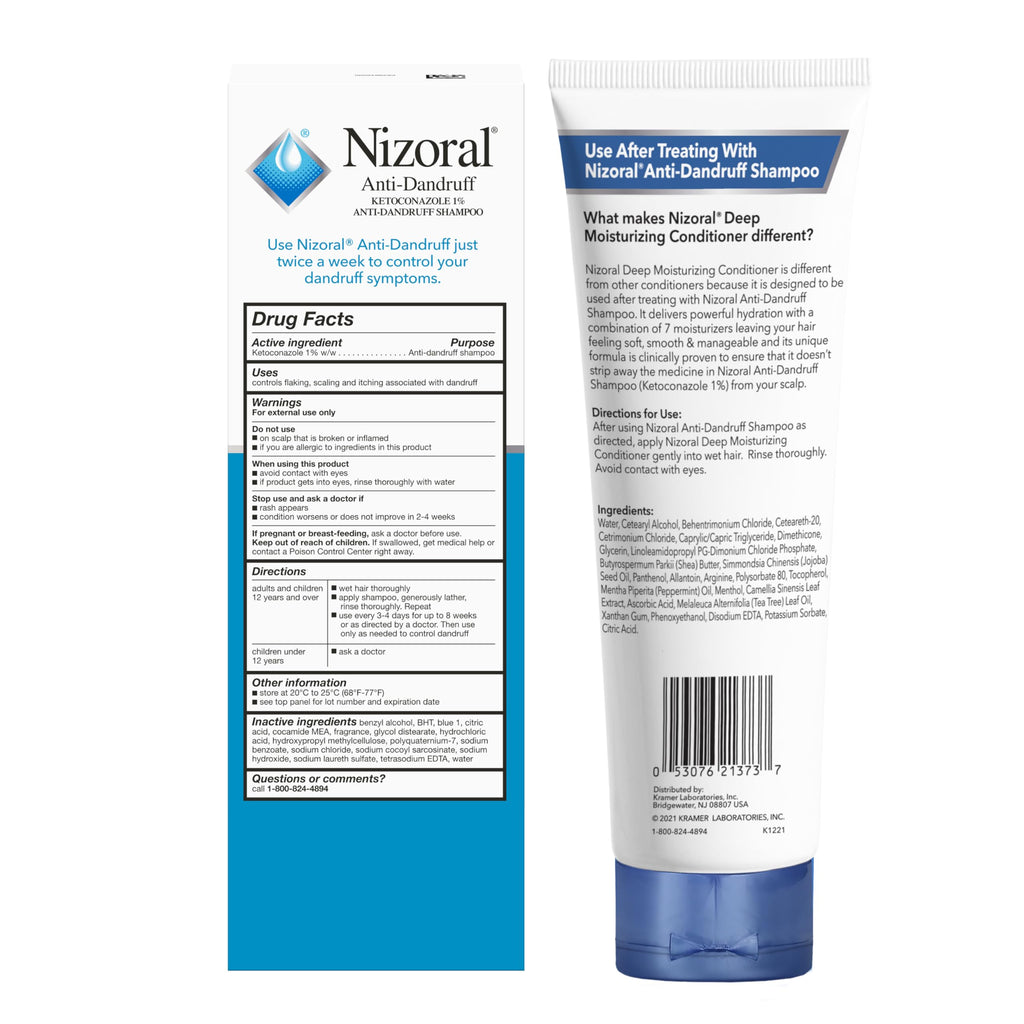 Nizoral Anti-Dandruff Shampoo with 1% Ketoconazole, Fresh Scent, 7 Fl Oz Jansha Store