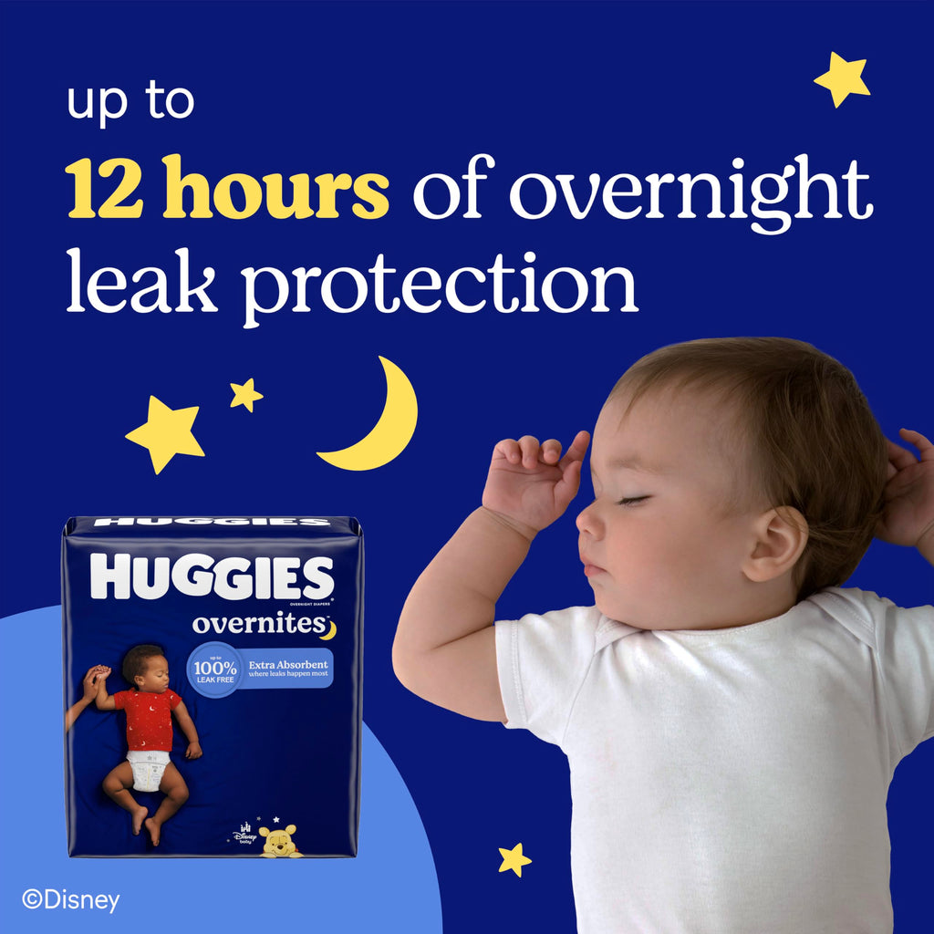 Huggies Overnites Diapers Size 5, 50 Count Jansha Store