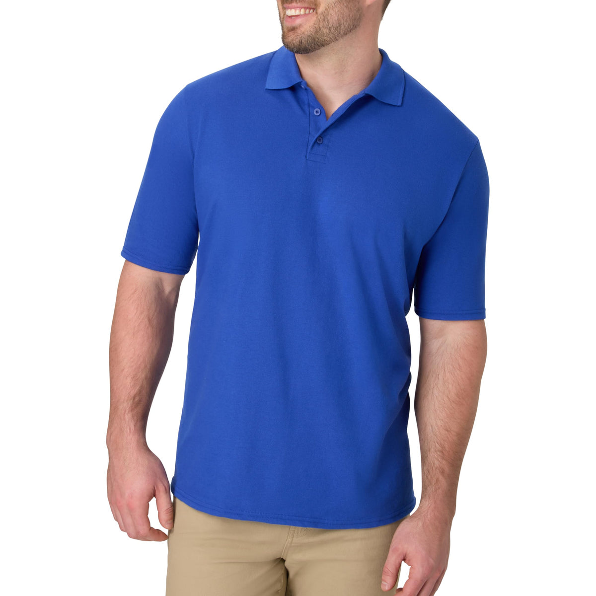 Hanes Men’s X-Temp Short Sleeve Polo Shirt, Midweight Men's Shirt Jansha Store