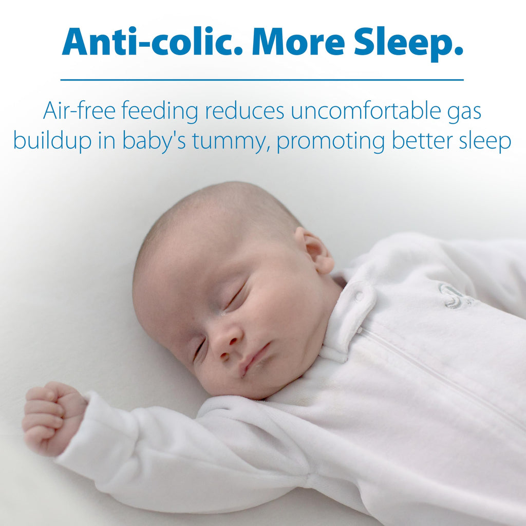 Dr. Brown's Anti-Colic Options+ Narrow Baby Bottle, Clear, 4 oz, 4-Pack Jansha Store