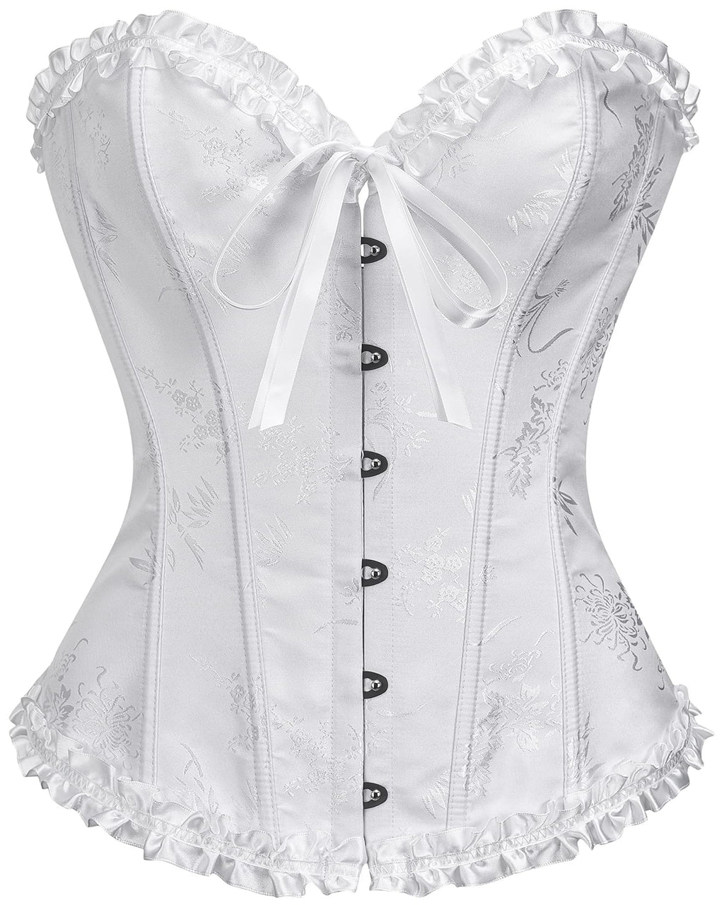 SZIVYSHI 14-Bone Overbust Corset Top Jansha Store