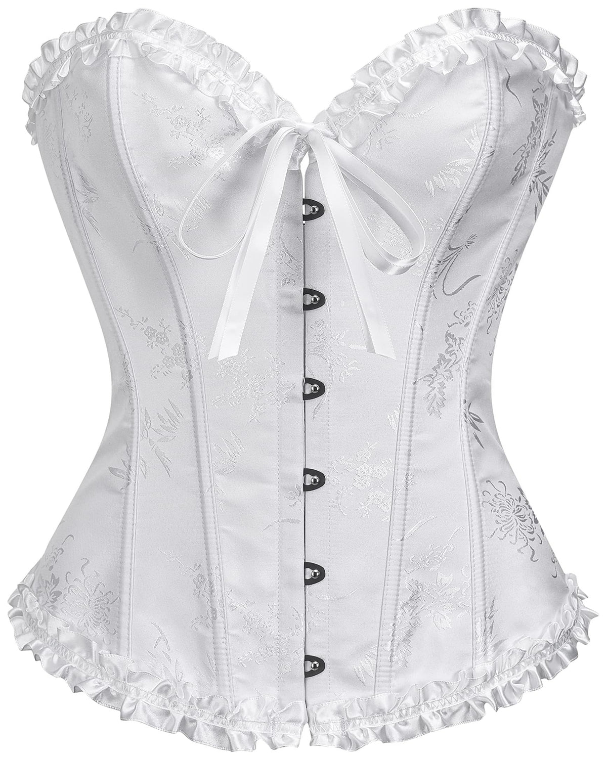 SZIVYSHI 14-Bone Overbust Corset Top Jansha Store