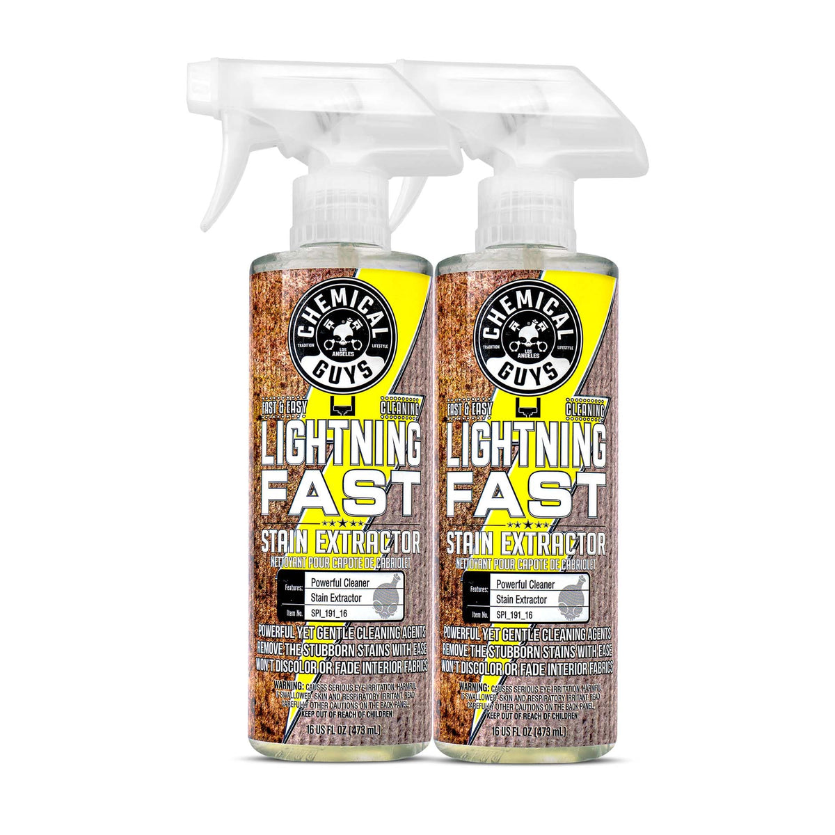 Chemical Guys, Lightning Fast Carpet & Upholstery Stain Extractor, 1 Gallon Jansha Store