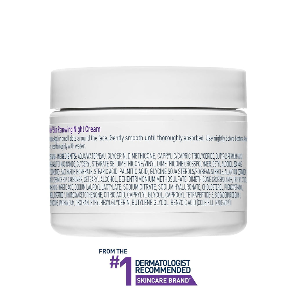 CeraVe Night Cream, Facial Moisturizer with Peptides & Niacinamide, 1.7oz Jansha Store