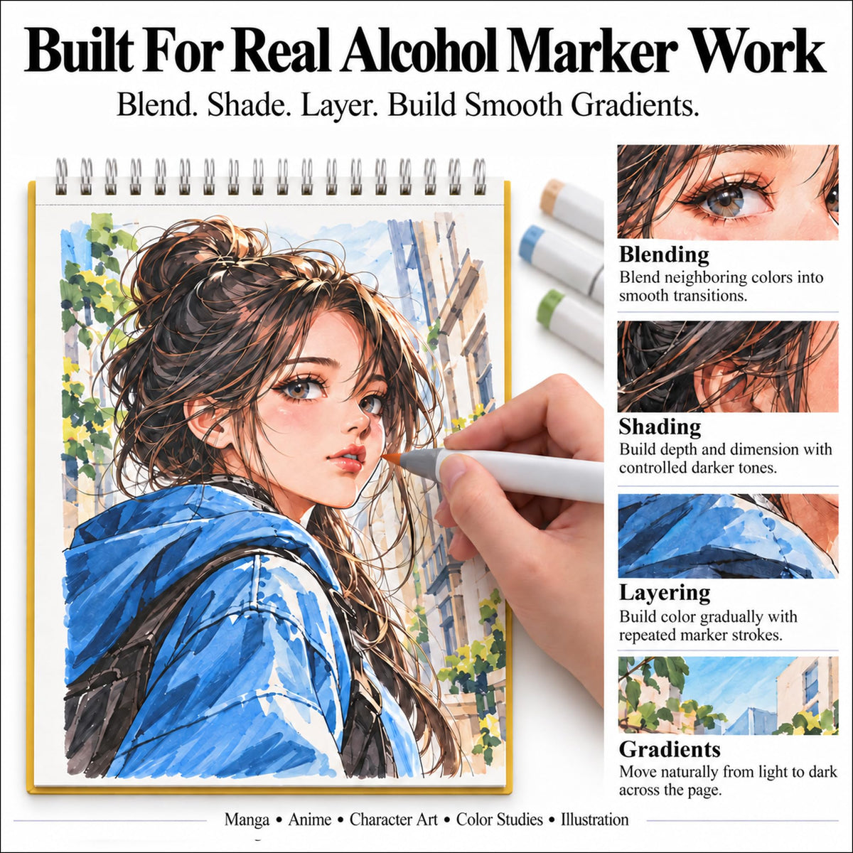 Fuxi Coloring Book & Sketchbook Set, 2-Pack, 9 x 12 in Jansha Store