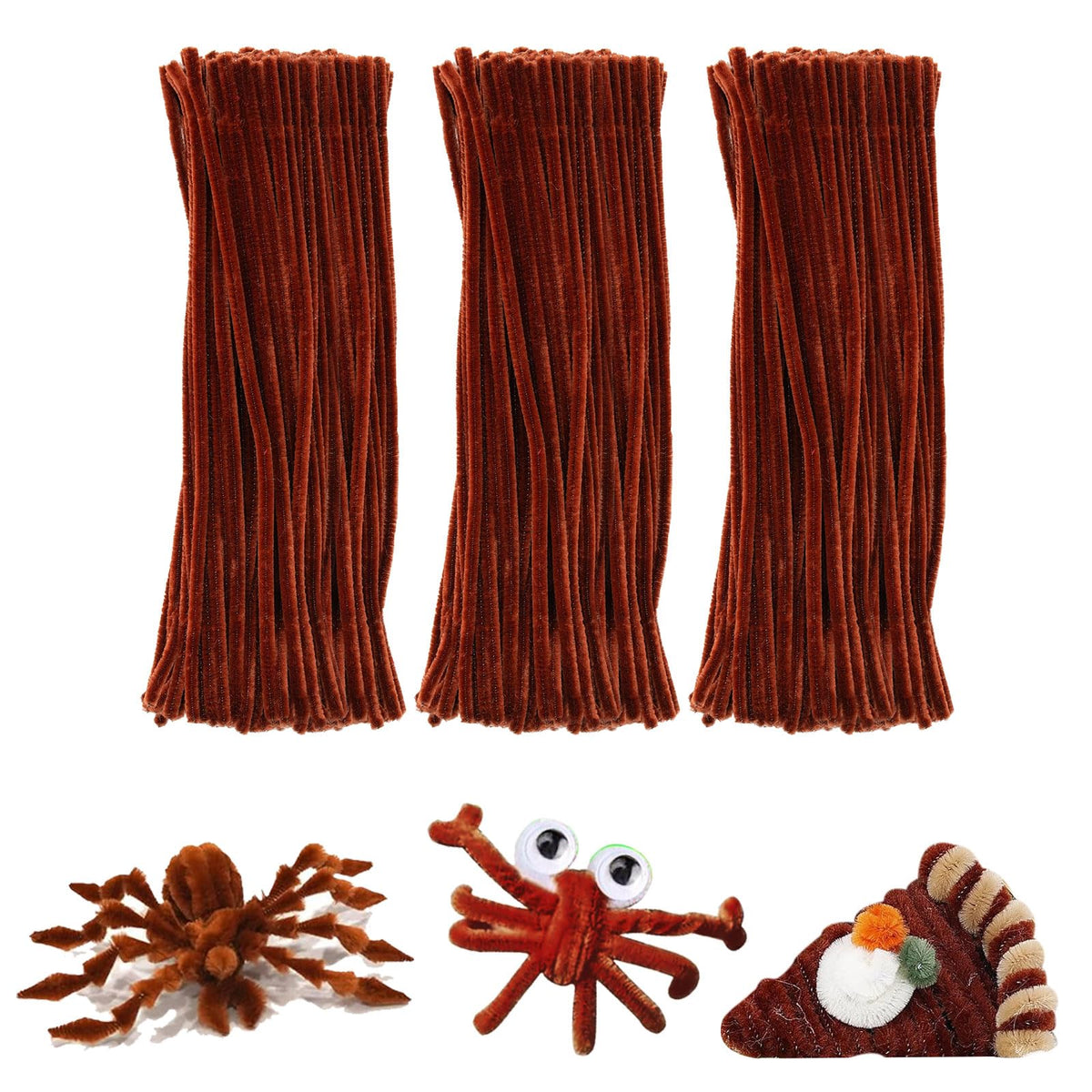 200Pcs Glitter Pipe Cleaners Craft Bulk,Art Aupplies Toys for Kids,DIY Multicolor Sparkly Chenille Stems for Halloween/Christmas Home Decor,Xmas Gift Wrapping and Festival Party Decoration Present Jansha Store