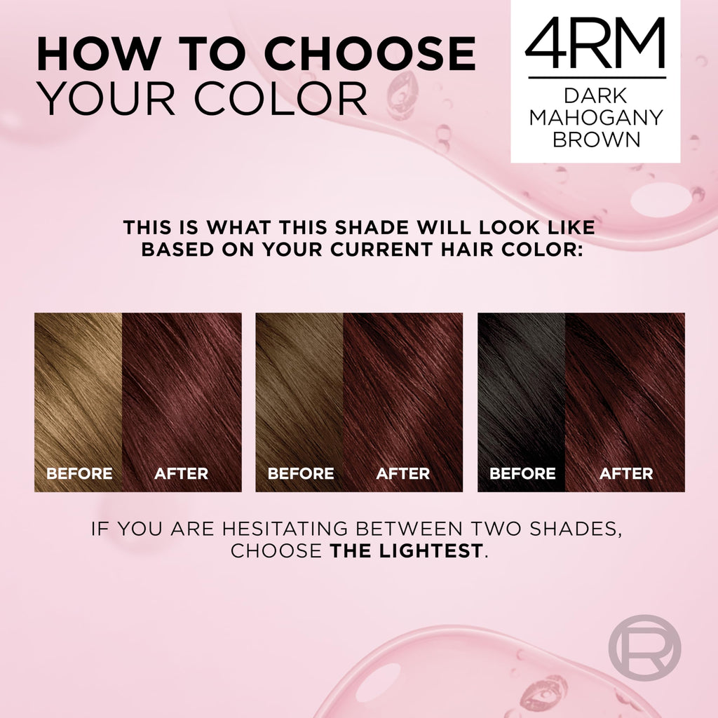 L'Oreal Paris Excellence Crème Permanent Hair Dye, Triple Care Hair Color with Hyaluronic Acid for 100% Gray Coverage, 4 Dark Brown, 1 Kit (Packaging May Vary) Jansha Store