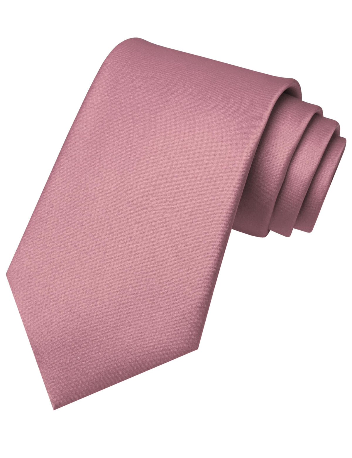 JEMYGINS Solid Color Tie Mens Necktie for Business and Wedding Jansha Store