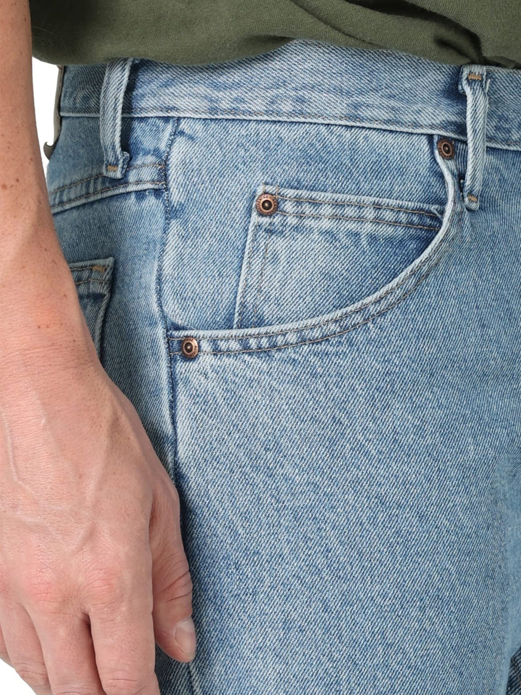 Wrangler Authentics Men's Regular Fit Comfort Flex Waist Jean Jansha Store