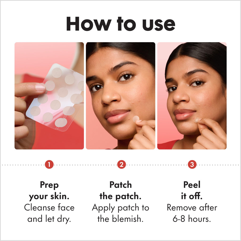 Mighty Patch Hero Cosmetics Original Nighttime Acne Pimple Patches, 36 Ct Jansha Store