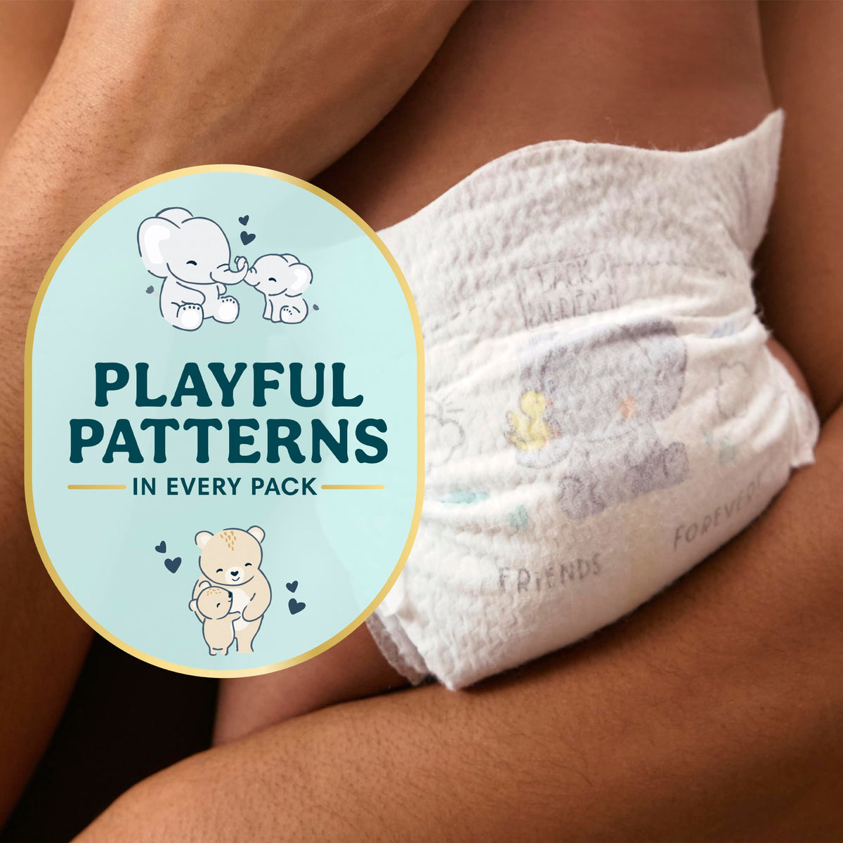 Swaddlers Diapers, Size 4 (15-34 lbs), 150 Count, Fragrance Free, Hypoallergenic, Absorbent, Pediatrician Recommended, Skin Safe Jansha Store