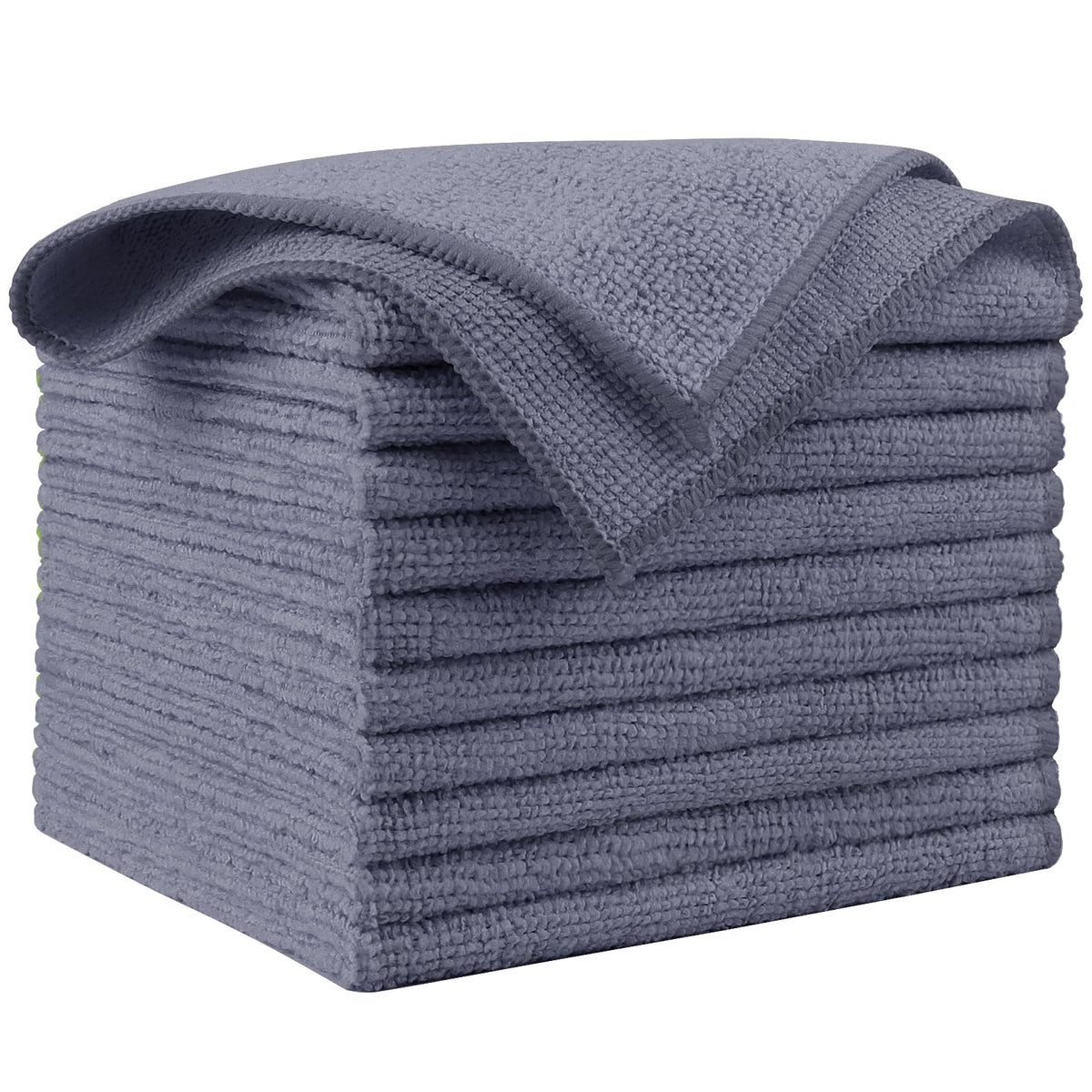 AIDEA Microfiber Cleaning Cloth-50PK, Microfiber Towels for Cars, 12"×12" Jansha Store